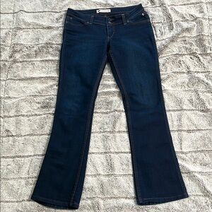 Levi's Demi Curve Low Rise Bootcut Skinny Blue Jeans